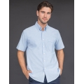 Men `Classic Short Sleeved Oxford Shirt