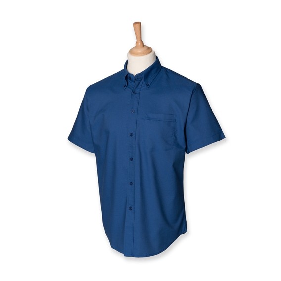 Men`s Classic Short Sleeved Oxford Shirt