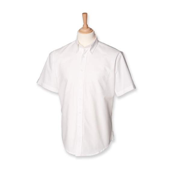 Men`s Classic Short Sleeved Oxford Shirt
