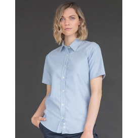 Ladies` Classic Short Sleeved Oxford Shirt