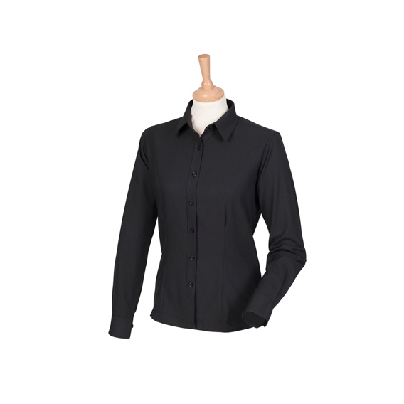 Ladies` Wicking Long Sleeve Shirt