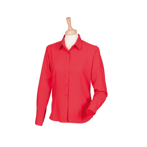 Ladies` Wicking Long Sleeve Shirt