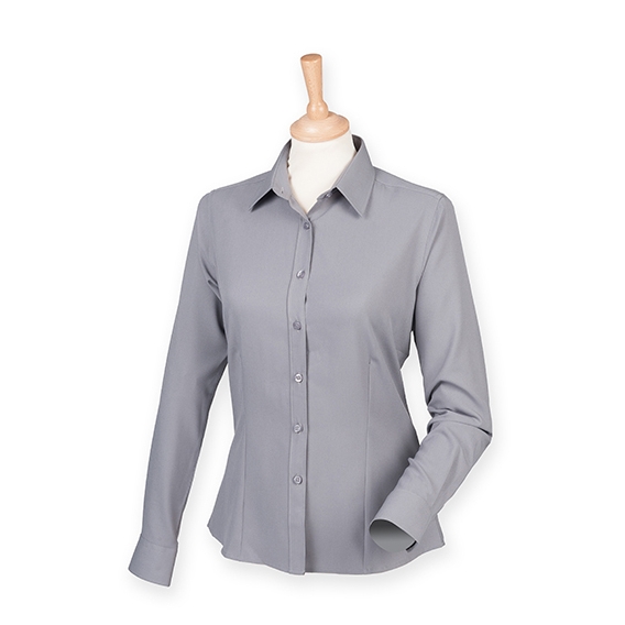 Ladies` Wicking Long Sleeve Shirt