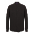 Men`s Mandarin Shirt Roll Tab Sleeve