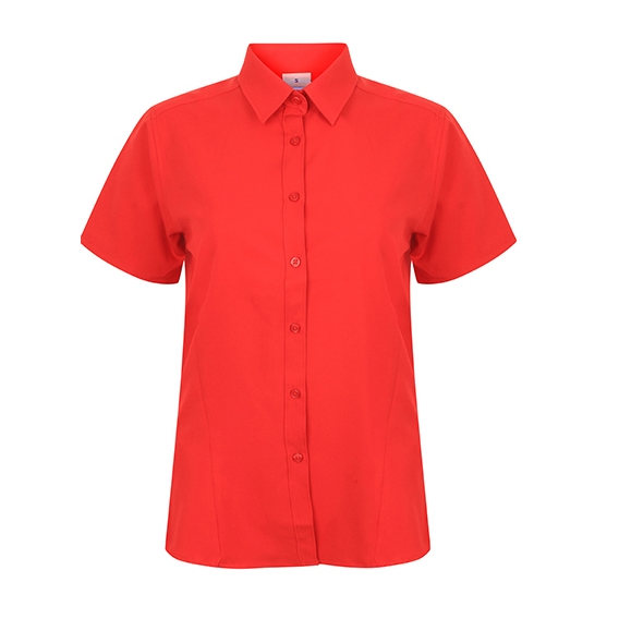 Ladies` Wicking Short Sleeve Shirt