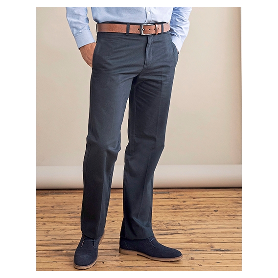 Men`s Teflon® Coated Flat Front Chino