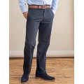 Men `Teflon® Coated Flat Front Chino