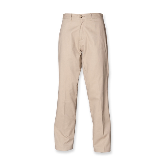 Men`s Teflon® Coated Flat Front Chino