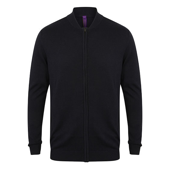 Unisex Zip Through Cardigan