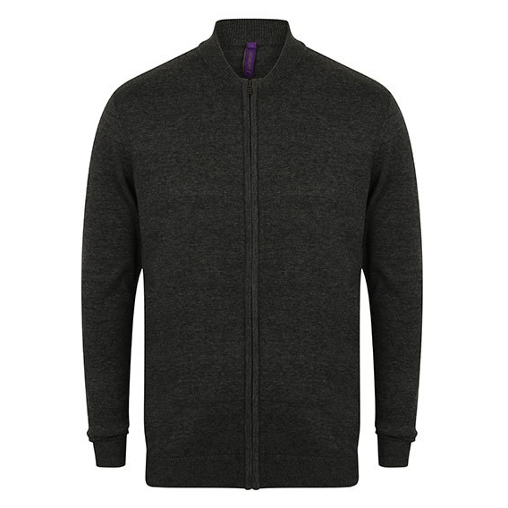 Unisex Zip Through Cardigan