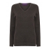 Ladies` Lightweight V Neck Jumper