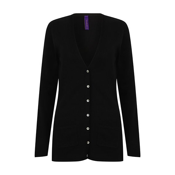Ladies` Lightweight V-Neck Cardigan