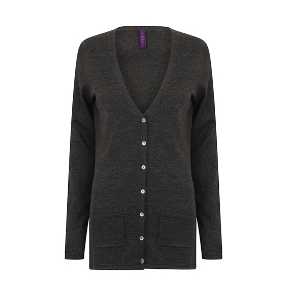 Ladies` Lightweight V-Neck Cardigan
