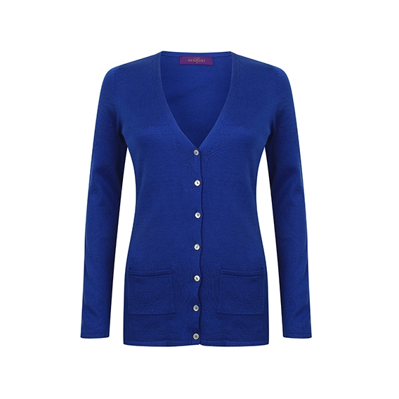 Ladies` Lightweight V-Neck Cardigan