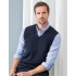 Men`s Lightweight Sleeveless V-Neck Jumper