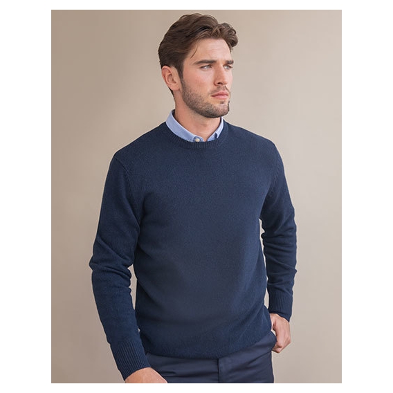Crew Neck Lambswool Jumper