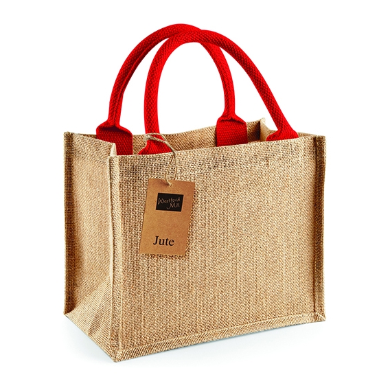 Jute Mini Gift Bag