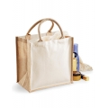 Printers Midi Jute Bag