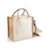 Printers Midi Jute Bag