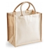 Printers Midi Jute Bag