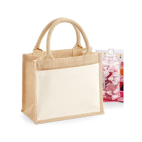 Cotton Pocket Jute Gift Bag
