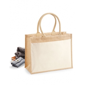 Cotton Pocket Jute Shopper