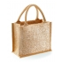 Shimmer Jute Mini Gift Bag