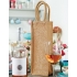 Shimmer Jute Bottle Bag