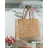 Shimmer Jute Shopper