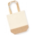 Jute Base Canvas Shopper