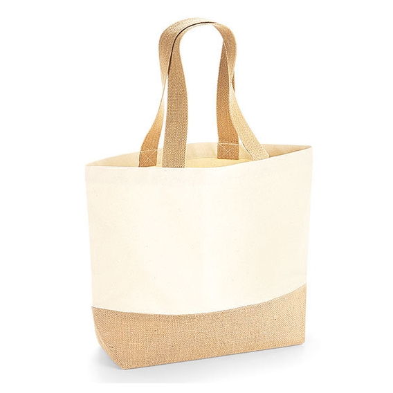 Jute Base Canvas Bag