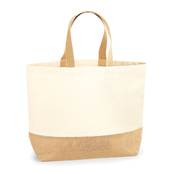 Jute Base Canvas Bag XL