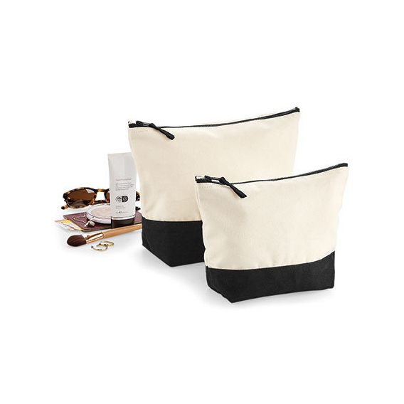 Dipped Base Canvas Accessory Bag