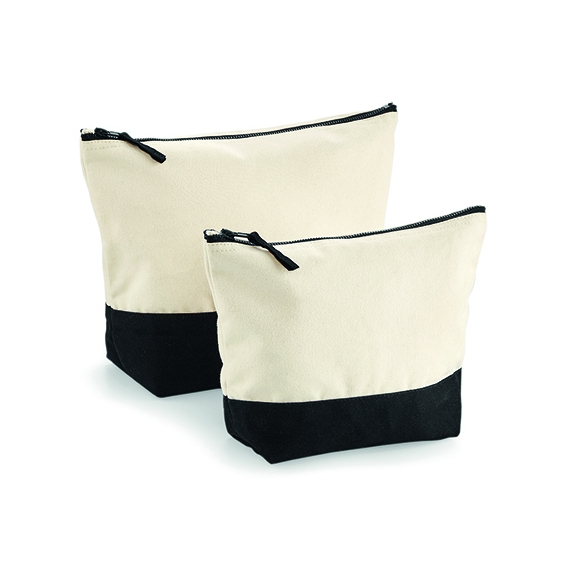 Dipped Base Canvas Accessory Bag