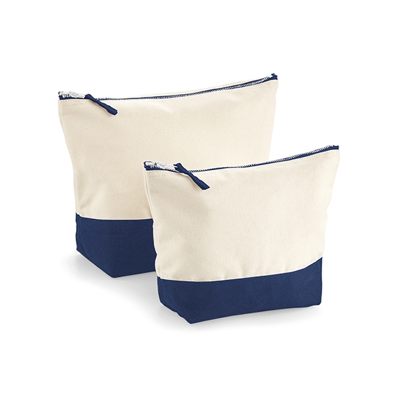 Dipped Base Canvas Accessory Bag