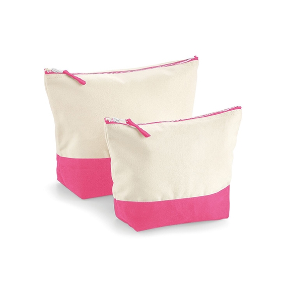 Dipped Base Canvas Accessory Bag
