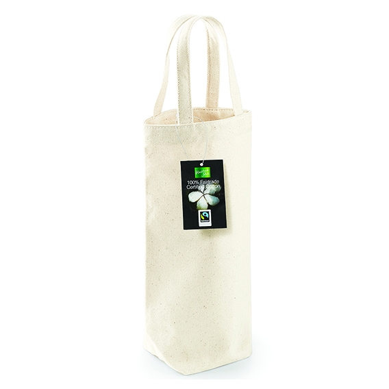 Fairtrade Cotton Bottle Bag