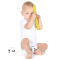 Short Sleeve Baby Bodysuit Polyester
