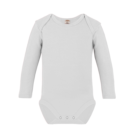 Long Sleeve Baby Bodysuit Polyester