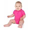Bio Bodysuit with Polo shirt neck