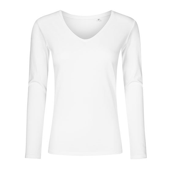 Women´s V-Neck T-Shirt Longsleeve
