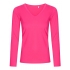 Women´s V-Neck T-Shirt Longsleeve