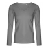 Women´s V-Neck T-Shirt Longsleeve