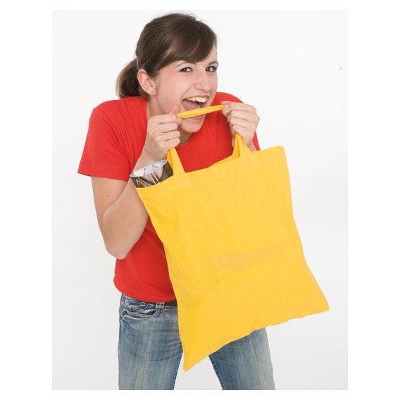 Cotton bag, short handles