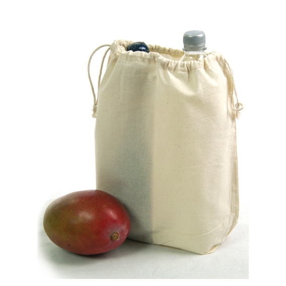 Cotton bag with separation /shoe-bag