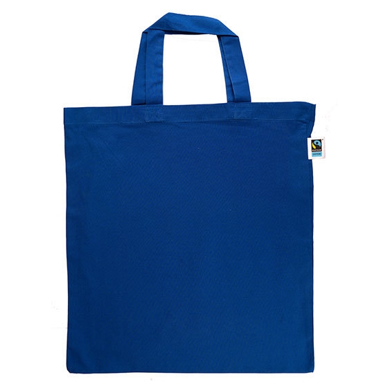 Cotton Bag, Fairtrade-Cotton, short handles