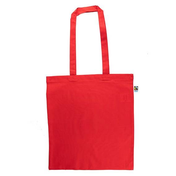 Cotton Bag, Fairtrade-Cotton, long handles