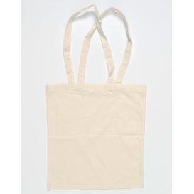 Cotton bag, long handles