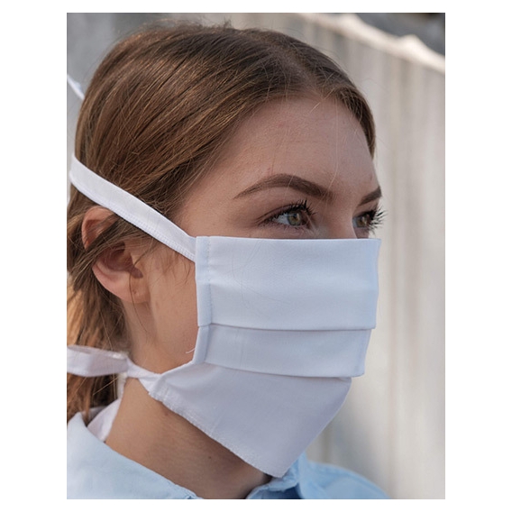 Mouth-Nose-Mask (The Green Button, Fairtrade-certified Cotton, Organic Cotton)