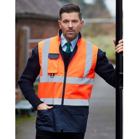 Hi-Vis Two-Tone Bodywarmer